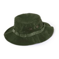 Brushed Cotton Twill Bucket Hat w/Webb